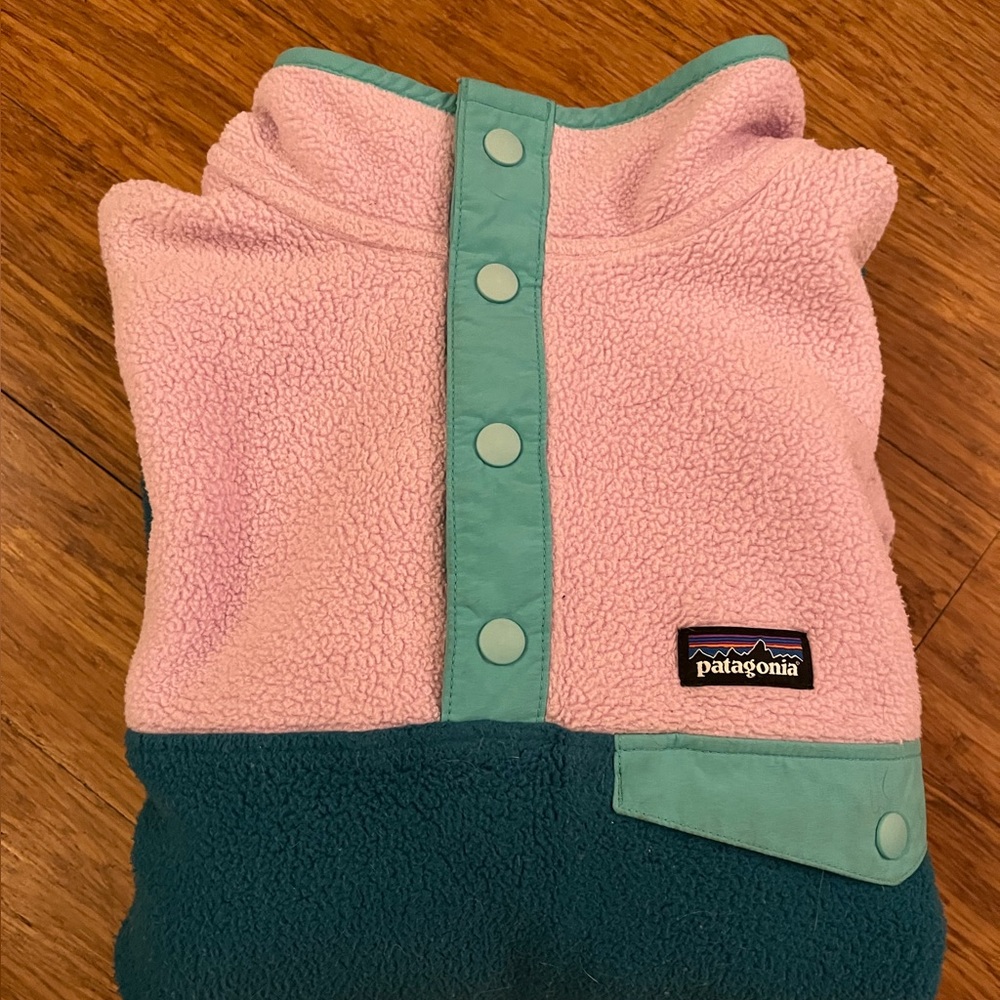 Patagonia Synchilla Snap-T Pullover Girls 14